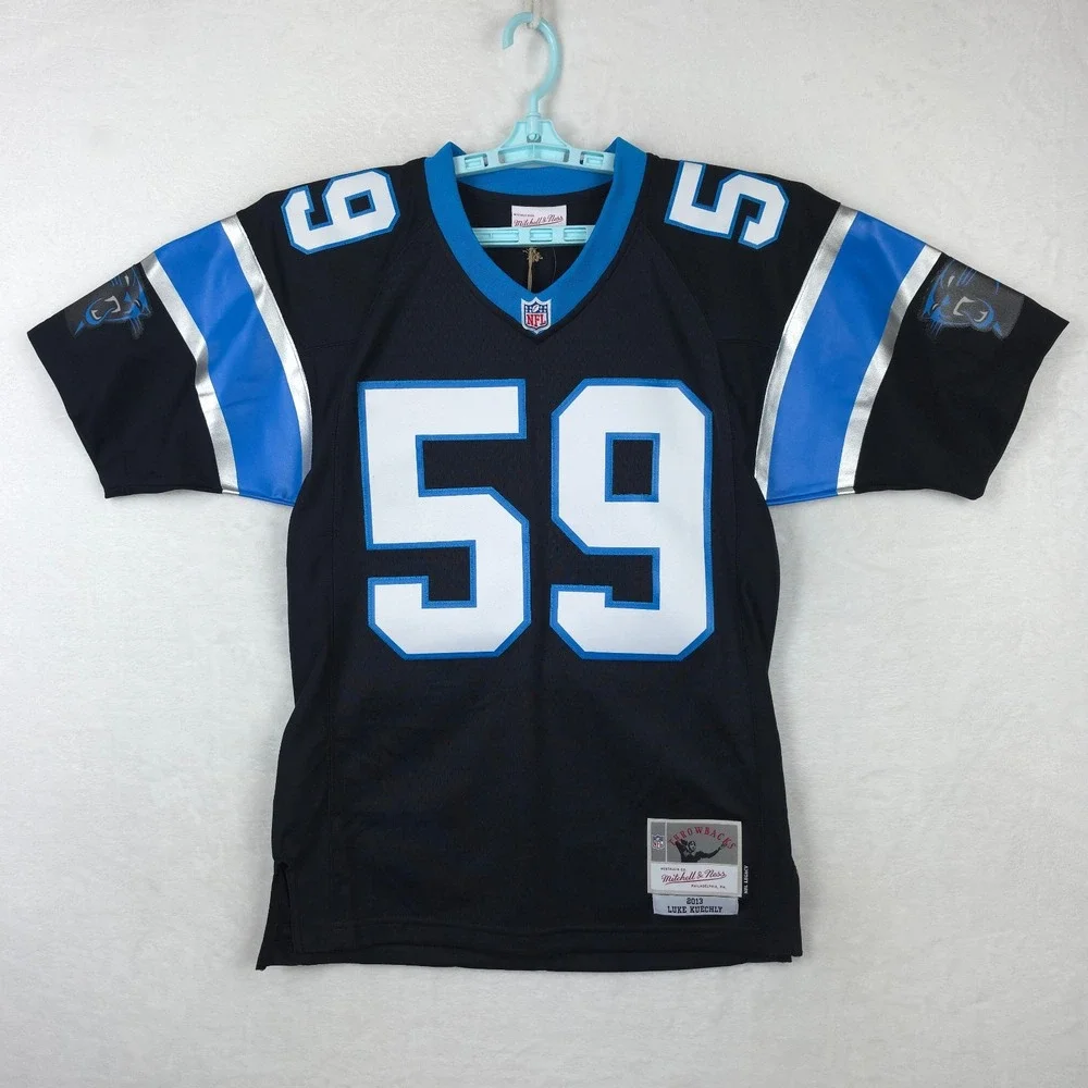 Luke Kuechly Carolina Panthers Mitchell & Ness NFL Small Jersey 2013 #59 NWT
